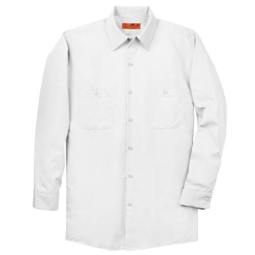 Custom Embroidered Red Kap® Long Sleeve Industrial Work Shirt - SP14