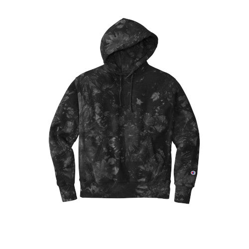Custom Embroidered Champion® Reverse Weave® Scrunch-Dye Tie-Dye Hoodie - TDS101