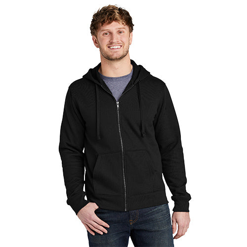 Custom Embroidered Volunteer Knitwear™ Chore Fleece Full-Zip Hoodie - VL130ZH