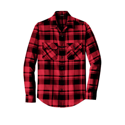 Custom Embroidered Port Authority® Plaid Flannel Shirt - W668