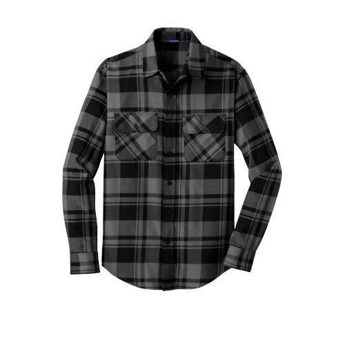 Custom Embroidered Port Authority® Plaid Flannel Shirt - W668