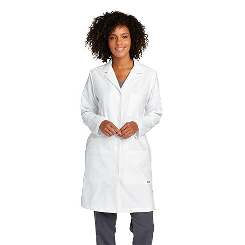 Custom Embroidered WonderWink® Women’s Long Lab Coat - WW4172