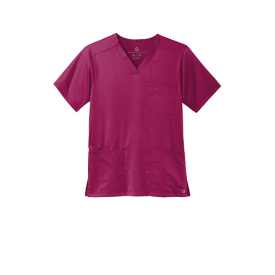 Custom Embroidered WonderWink® Men's Premiere Flex™ V-Neck Top - WW5068