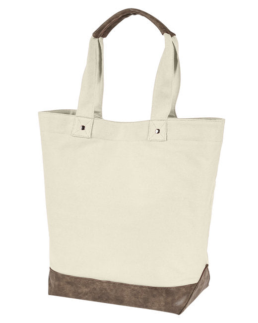 Custom Embroidered Authentic Pigment Canvas Resort Tote