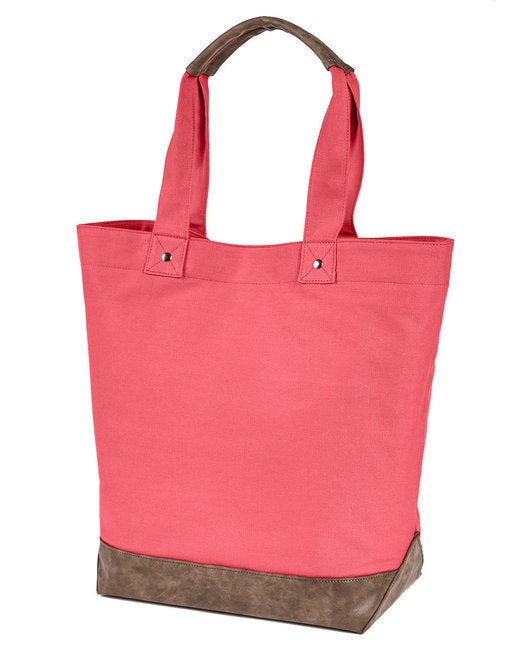 Custom Embroidered Authentic Pigment Canvas Resort Tote