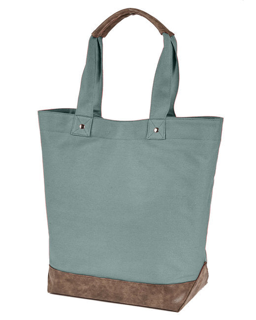 Custom Embroidered Authentic Pigment Canvas Resort Tote