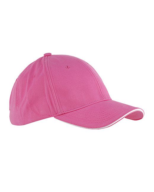 Custom Embroidered Big Accessories 6-Panel Twill Sandwich Baseball Cap