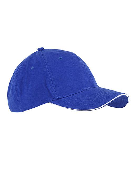 Custom Embroidered Big Accessories 6-Panel Twill Sandwich Baseball Cap