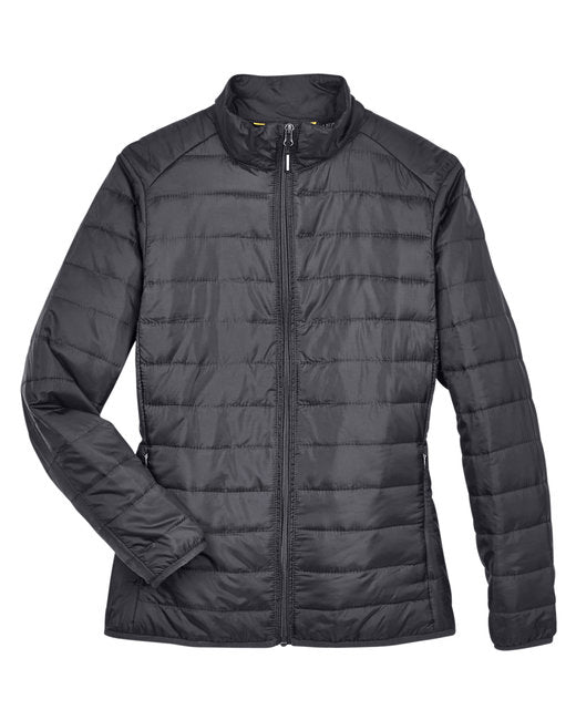 Custom Embroidered CORE365 Ladies' Prevail Packable Puffer Jacket - CE700
