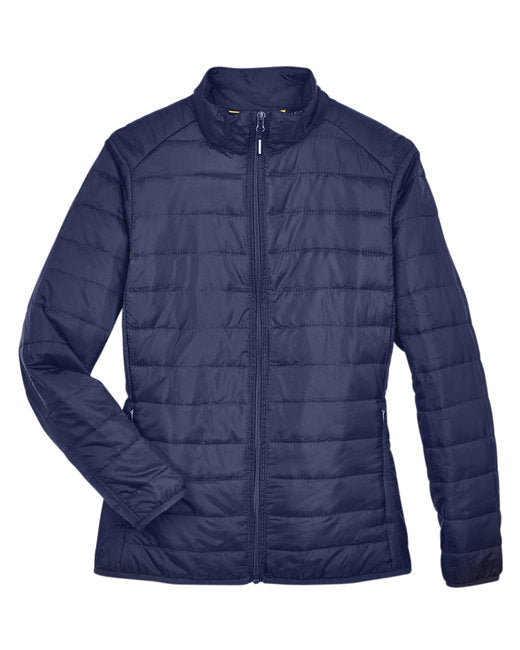 Custom Embroidered CORE365 Ladies' Prevail Packable Puffer Jacket - CE700