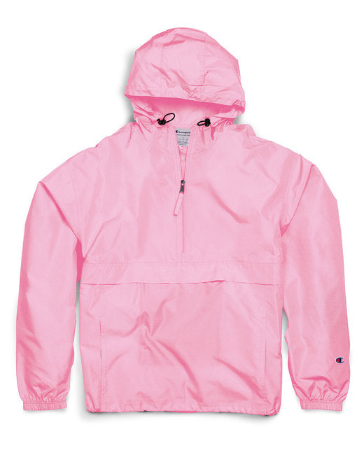 Custom Embroidered Champion Adult Packable Anorak 1/4 Zip Jacket - CO200