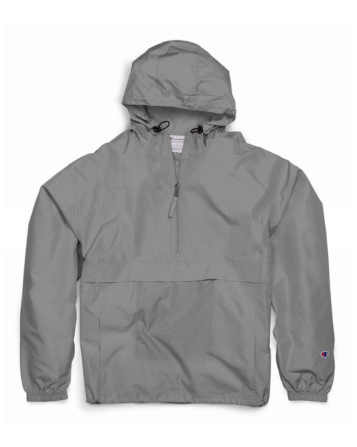 Custom Embroidered Champion Adult Packable Anorak 1/4 Zip Jacket - CO200
