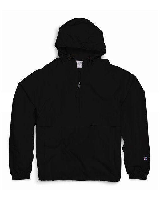 Custom Embroidered Champion Adult Packable Anorak 1/4 Zip Jacket - CO200