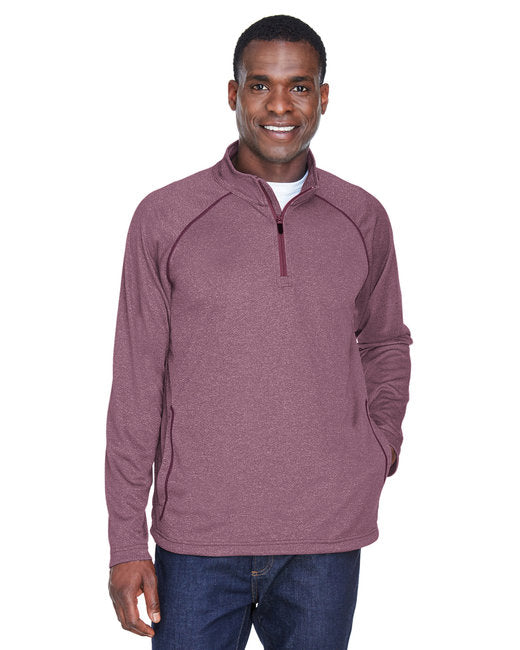 Custom Embroidered Devon & Jones Men's Stretch Tech-Shell® Compass Quarter-Zip - DG440