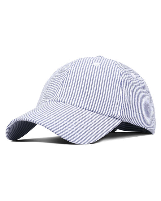 Custom Embroidered Fahrenheit Light Weight Cotton Seersucker Cap