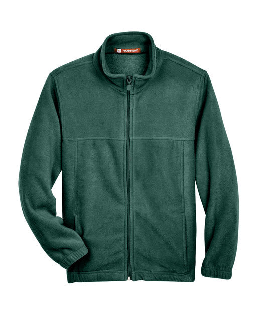 Custom Embroidered Harriton Youth 8 oz. Full-Zip Fleece - M990Y