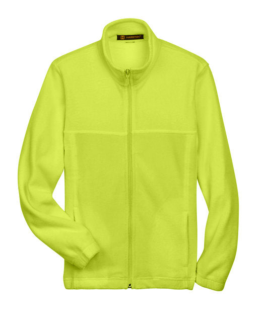 Custom Embroidered Harriton Youth 8 oz. Full-Zip Fleece - M990Y