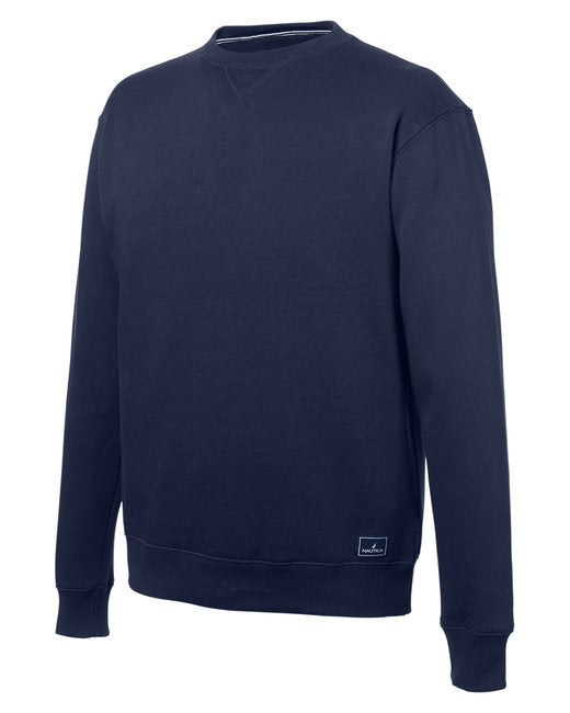 Custom Embroidered Nautica Unisex Anchor Crew Neck Sweatshirt - N17175