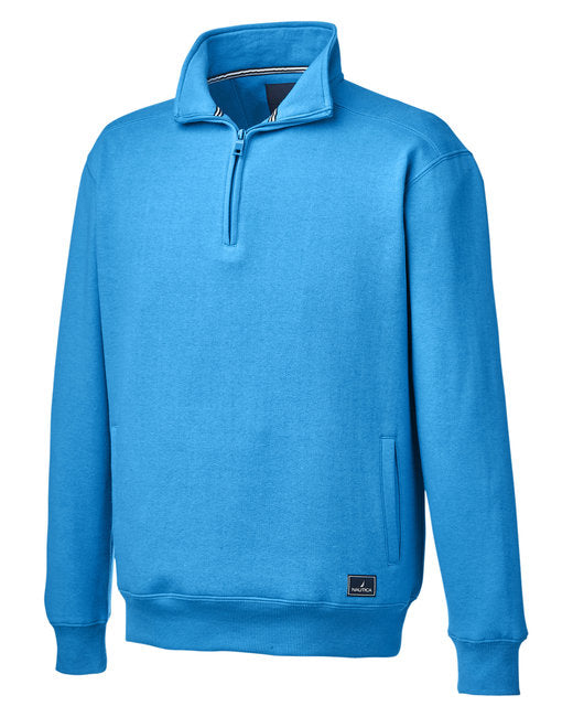 Custom Embroidered Nautica Men's Anchor Quarter-Zip Pullover - N17176