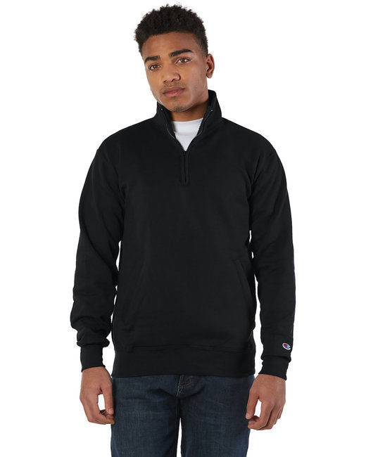 Custom Embroidered Champion Adult Powerblend® Quarter-Zip Pullover - S400