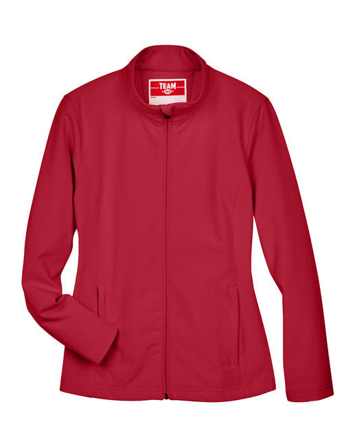 Custom Embroidered Team 365 Ladies' Leader Soft Shell Jacket - TT80W