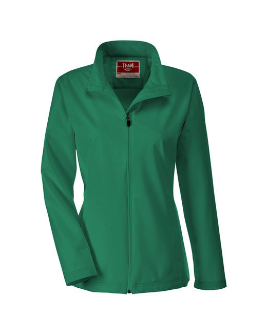 Custom Embroidered Team 365 Ladies' Leader Soft Shell Jacket - TT80W