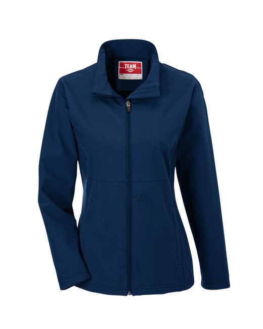 Custom Embroidered Team 365 Ladies' Leader Soft Shell Jacket - TT80W
