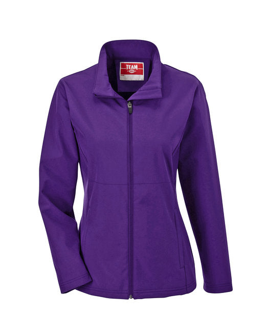 Custom Embroidered Team 365 Ladies' Leader Soft Shell Jacket - TT80W