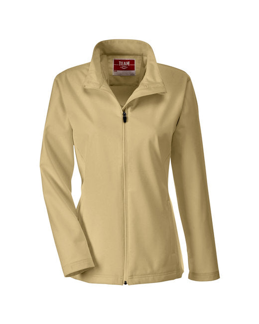 Custom Embroidered Team 365 Ladies' Leader Soft Shell Jacket - TT80W