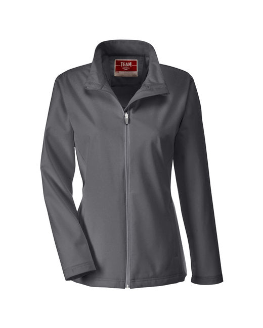 Custom Embroidered Team 365 Ladies' Leader Soft Shell Jacket - TT80W