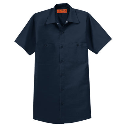 Custom Embroidered Red Kap® Short Sleeve Industrial Work Shirt - SP24