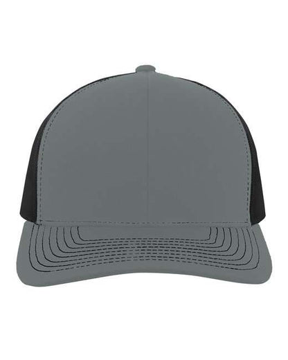 Custom Embroidered Pacific Headwear Contrast Stitch Trucker Snapback