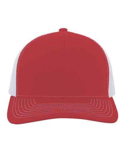Custom Embroidered Pacific Headwear Contrast Stitch Trucker Snapback