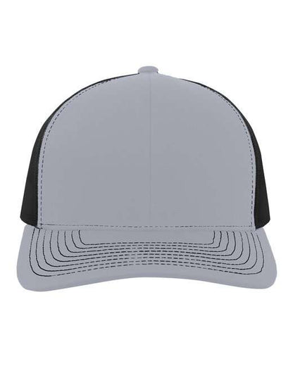 Custom Embroidered Pacific Headwear Contrast Stitch Trucker Snapback