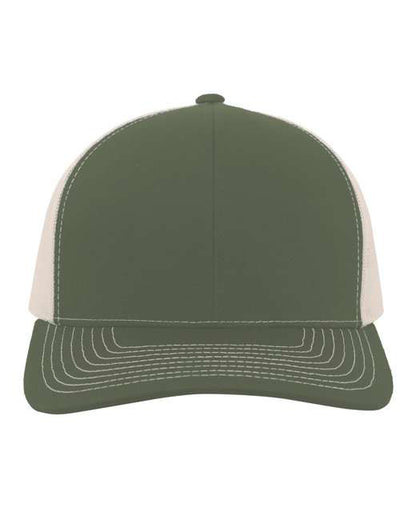 Custom Embroidered Pacific Headwear Contrast Stitch Trucker Snapback