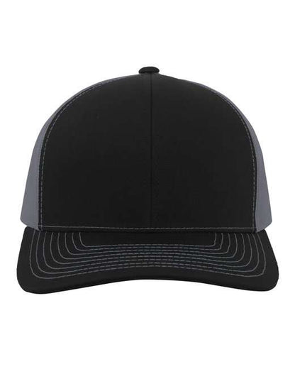 Custom Embroidered Pacific Headwear Contrast Stitch Trucker Snapback