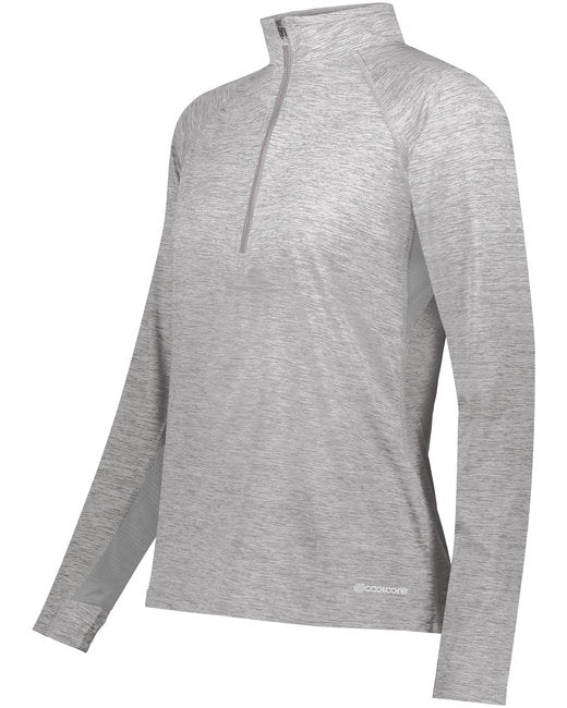 Custom Embroidered Holloway Ladies' Electrify Coolcore Half-Zip - 222774
