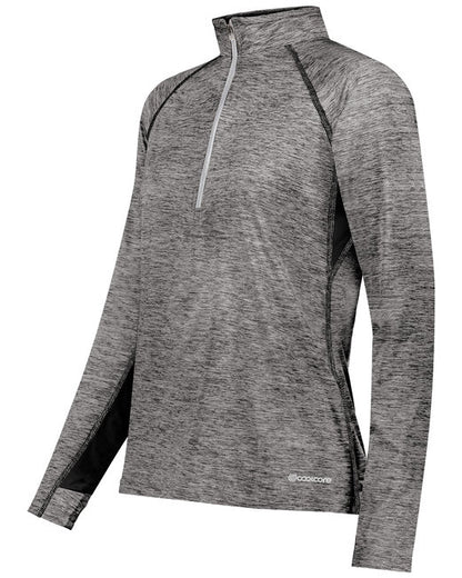 Custom Embroidered Holloway Ladies' Electrify Coolcore Half-Zip - 222774
