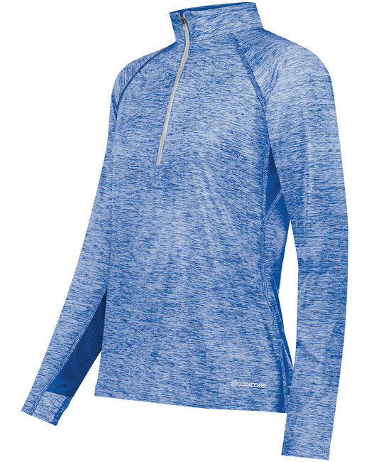 Custom Embroidered Holloway Ladies' Electrify Coolcore Half-Zip - 222774