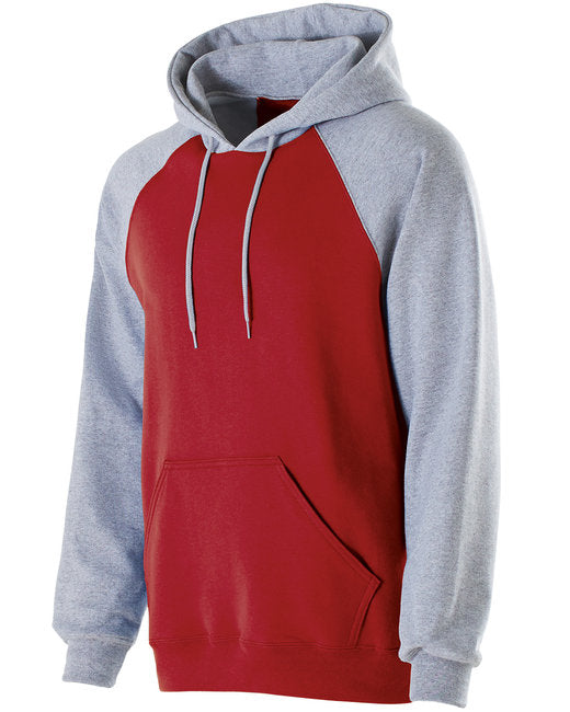 Custom Embroidered Holloway Adult Cotton/Poly Fleece Banner Hoodie - 229179