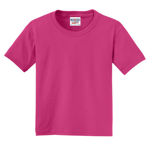 Custom Embroidered JERZEES® - Youth Dri-Power® 50/50 Cotton/Poly T-Shirt - 29B