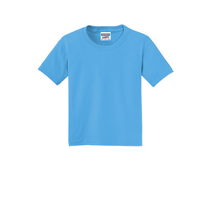 Custom Embroidered JERZEES® - Youth Dri-Power® 50/50 Cotton/Poly T-Shirt - 29B