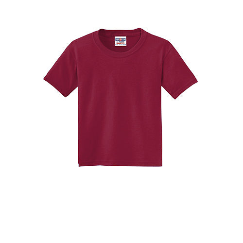 Custom Embroidered JERZEES® - Youth Dri-Power® 50/50 Cotton/Poly T-Shirt - 29B