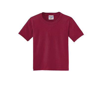 Custom Embroidered JERZEES® - Youth Dri-Power® 50/50 Cotton/Poly T-Shirt - 29B