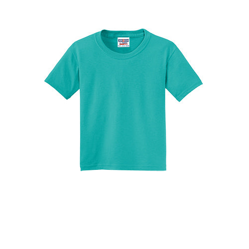 Custom Embroidered JERZEES® - Youth Dri-Power® 50/50 Cotton/Poly T-Shirt - 29B