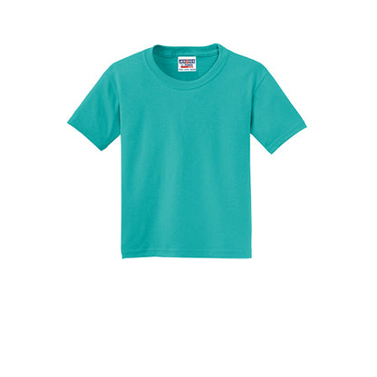 Custom Embroidered JERZEES® - Youth Dri-Power® 50/50 Cotton/Poly T-Shirt - 29B