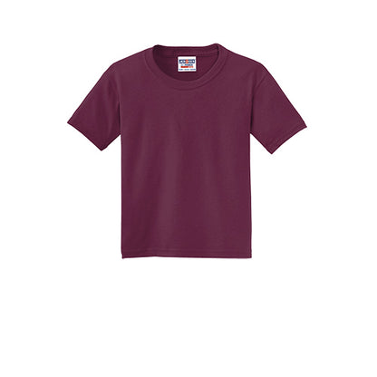 Custom Embroidered JERZEES® - Youth Dri-Power® 50/50 Cotton/Poly T-Shirt - 29B