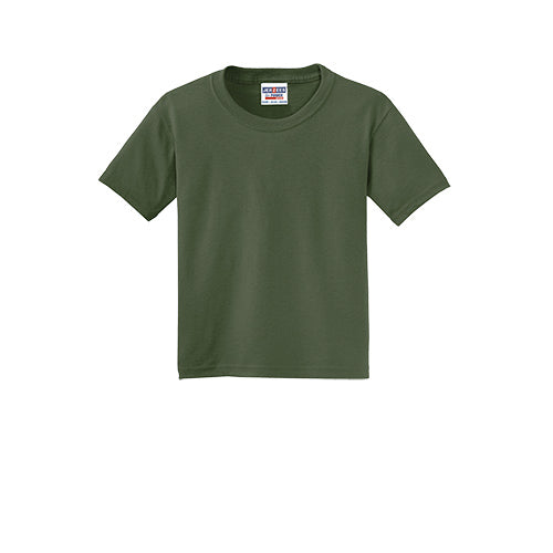 Custom Embroidered JERZEES® - Youth Dri-Power® 50/50 Cotton/Poly T-Shirt - 29B