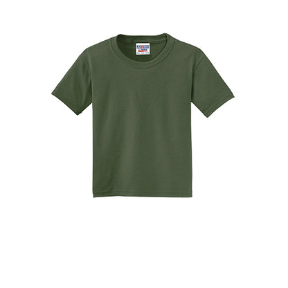 Custom Embroidered JERZEES® - Youth Dri-Power® 50/50 Cotton/Poly T-Shirt - 29B
