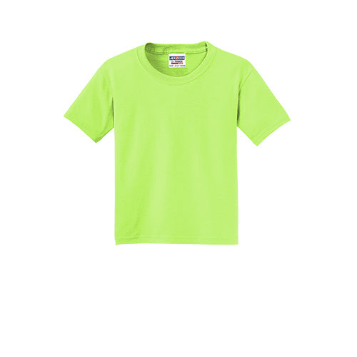 Custom Embroidered JERZEES® - Youth Dri-Power® 50/50 Cotton/Poly T-Shirt - 29B